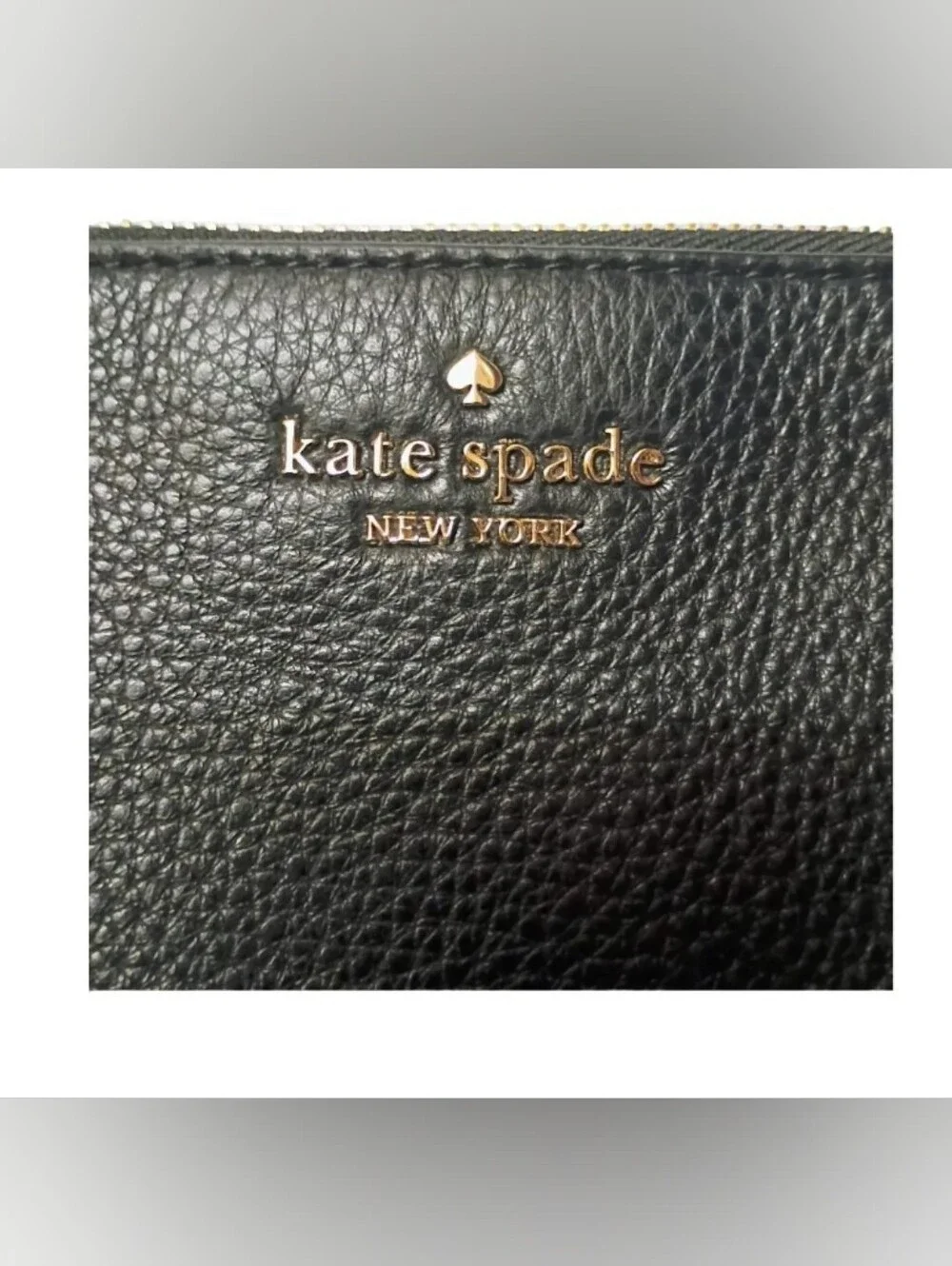 Kate Spade Pebbled Leather Wristlet